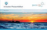 Investor Presentation · prospects Pura Vida’s drilling portfolio and have a direct read across in value terms Note 1 –DeGolyer & MacNaughton estimate TOUBKAL-1 + 2ND WELL FA-1
