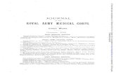 ROYAL ARMY MEDICAL CORPS.JOURNAL OF THE ROYAL ARMY MEDICAL CORPS. (torps 1Rews. OOTOBER, 1914. ARMY MEDICAL SERVICE. Deputy Director-General, Army Medical Service :-Dated October 15,