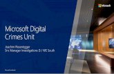 Microsoft Digital Crimes Unitdownload.microsoft.com/download/8/6/5/865FA3AD-9488-402C... · 2018-10-15 · Microsoft Confidential A Layered Approach to Security Helping to protect