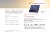 CS6K- 265 |270 |275 |280 P - Distributor Panel Surya …OHSAS 18001:2007 / International standards for occupational health & safety * Please contact your local Canadian Solar sales