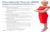 Facebook Focus 2020 - Amazon Web Services...and Facebook. • Include interactive elements like polls (including in your ads) to involve your audience and get them engaging more. 3.