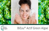 BiEau® Actif Green Algae - Active Concepts...• BiEau® Actif Green Algae is the sustainably sourced essence of Spirulina platensis, designed to elevate skin moisture levels and