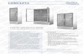 CONCEPT2 - Moving Glass · 2018-06-01 · concept2 is the evolution line of the previous refri-gerated cabinets mod “concept”, thanks to a linear design, very essential and to