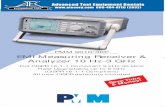 PMM 9010/30P EMI Measuring Receiver & Analyzer ... PMM 9010/30P PMM 9010/30P helps saving your time & money, today and tomorrow • Expandable any time, in any place, by yourself •