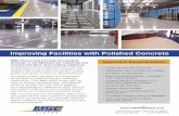 Improving Facilities with Polished Concretemscfloors.com/.../02/8.5x11-Concrete-Polish-Flyer.pdf · commercial floor and coating solutions. By delivering custom engineered floor,