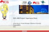 EUCL AMI Project Experience Share AMI Project...James Musoni--Project Manager of Revenue Protection Program(RPP) EUCL 2 Holding company Energy Development Corporation Ltd Energy Utility