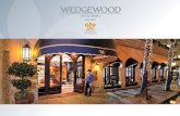 Hotel & Spa CD … · The Wedgwood Suites (525 sq ft) are luxurious one-bedroom suites that offer comfort and two full bathrooms. One bathroom has a sleek, stylish walk-in Roman marble