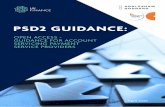 PSD2 GUIDANCE - UK Finance Guidance Section 1 … · 2 PSD2 Guidance: Section 1 UK Finance TABLE OF . CONTENTS. PSD2 Guidance: Open Access - Guidance for Account Servicing Payment