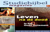 Studiebijbel · Een jaarabonnement op Studie-bijbel-magazine kost € 22,50; losse nummers € 6,50; proef-abonnement (2 nrs) € 12,00 Vormgeving en opmaak Vermaas & Koning, Driebergen