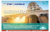 CROATIA - Amazon S3 · 2018-03-23 · CROATIA 10 Days in a Mediterranean Paradise! Split - Split ... Hvar a guided tour of the town with a short presentation of lavander products.