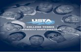 Table of Contents - USTA...DIII colleges do not offer athletic scholarships by have other financial aid options available. Athletic scholarships are awarded in a variety of amounts
