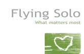 Flying SoloFlying Solo challenges traditional business models with a new way of working that is professional and authentic. Flying Solo is an acknowledged thought leader. It’s a