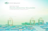 MARITIME & TRADE Solutions Guide understanding of the shipping industry. Governments, traders, cargo owners and the global shipping industry use IHS Markit maritime and trade intelligence