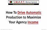 How To Drive Automatic Production to Maximize Your Agency ...SMART+Bonus+Sy… · Who’s Most ommitted to What? Base Salary = $30,000 Committed To Show Up? Base Salary = $24,000