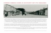 CERNE ABBAS AND A HISTORY OF ITS HOUSES · PDF file 36 LONG STREET CERNE ABBAS is mid-terraced, grade 2 listed and dates back to the mid 1700’s. Originally the ground floor probably