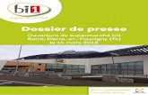 bi1, bien sûr ! | Bi1 consommer/ Bi1 manger - Ouverture du … · 2018-03-14 · L’ouverture du supermarché bi1 de Saint-Pierre-en-Faucigny le 14 mars 2018 est une nouvelle occasion