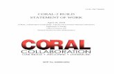CORAL-2 BUILD STATEMENT OF WORK · STATEMENT OF WORK . April 19, 2018 CORAL: Collaboration of Oak Ridge, Argonne and Livermore National Laboratories ... List of Equations ... 10.3