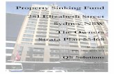 Property Sinking Fund 281 Elizabeth Street Sydney NSW The ... · Property Sinking Fund SP55468, 281 Elizabeth Street, Sydney NSW File No: 1019.162- 30 May 11 Commercial in Confidence