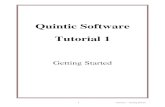 Quintic Software Tutorial 1 Tutorial 1...3 Tutorial 1 – Getting Started 1. Playing a Video a. Opening a Video File Double click on the ‘Quintic’ icon on your computer screen.