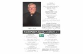 Saint Peter Church, Danbury, CT · 19/07/2020  · 12:10 N † Peter A. Herger and Josephine and Francis Paola 21 TUE St. Lawrence of Brindisi, Priest & Doctor of the Church 7:30