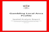 Gambling Local Area Profile Analysis Report · attention. However, to date, about who may be vulnerable or why and how vulnerability and harm may ... Young People and Gambling 2016