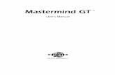 Mastermind GT Manual - RJM Music Technology GT Manual-1.4.pdf · Mastermind GT User’s Manual Version 1.4.1 1/21/2014 RJM Music Technology, Inc. 2525 Pioneer Ave. Suite 1 Vista,