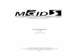 MAIDS Report 1.2 · 1.0 Executive Summary 9 2.0 Objectives and methodology 11 Sampling areas 11 Exposure data 12 Accident data collection 12 Accident reconstruction 14 Quality control
