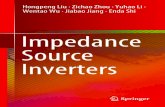 Impedance Source Inverters - download.e-bookshelf.de€¦ · Hongpeng Liu † Zichao Zhou † Yuhao Li † Wentao Wu † Jiabao Jiang † Enda Shi Impedance Source Inverters 123