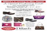 Dillard’s is coming to Mtn. Home! A Special Fundraising Event! · Ralph Lauren, Dior, Kiehl’s, Clarisonic, Clinique, Dansko, Vera Bradley, Nike and many more! Items will include: