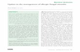 Update in the management of allergic fungal sinusitis Update in the management of allergic fungal sinusitis