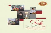 Urja · 2019-12-14 · Web Designing, Anchoring, Photography, Content Writing, Food Preservation, World Cuisine, Translation, Life Skills, Safety, and Fabric and Jewellery Designing