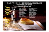 Congratulations to the following Saint John the Evangelist ... · SAINT JOHN THE EVANGELIST Congratulations to the following Saint John the Evangelist First Communicants who received