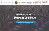TRANSFORMING THE BUSINESS OF HEALTH€¦ · Wellness Managers, CEO’s, CFO’s and C-Suites Global Benefits Providers, TPA’s, MGU’s and PBM’s, Health and Wellness Providers,
