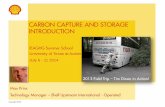 CARBON CAPTURE AND STORAGE INTRODUCTIONieaghg.org/docs/General_Docs/Summer_School_2014/4... · Technical Manager, VP Upstream Netherlands GM CCS & Contaminated Gas Technology Manager
