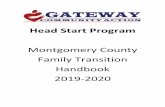 Montgomery County Family Transition Handbook 2019-2020 · Janie Robison Chirtie Jouett Health Unit Kindergarten Teachers Terena Wallingford TBA . Montgomery County School District