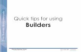 Quick tips for using Builders - Emory University · 2020-07-20 · Account Demo Builder - General Purpose Report Account Loyalty Builder - General Purpose Report Category Loyalty