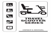 Please fill out the following information for quick ... · the center “stop” position and engages your scooter’s brakes. II. YOUR TRAVEL SCOOTER Figure 5. Rear Components 1