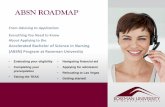 ABSN ROADMAP - Roseman Universityacceleratednursing.roseman.edu/wp-content/uploads/ABSN... · 2017-09-05 · ABSN ROADMAP Evaluating Your Eligibility If you don’t have a bachelor’s