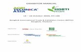 EXHIBITOR MANUAL - AGRITECHNICA ASIA...Exhibitor registration Tue 13 Oct, 2020 10.00 – 17.00 hrs. Move-in of standard booth exhibitor 10.00 – 22.00 hrs. Note: The over time cost