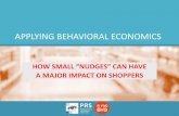 APPLYING BEHAVIORAL ECONOMICSs3.amazonaws.com/JuJaMa.UserContent/01545a2d-2489... · Behavioral Economics: Key Implications for Shopper & NPD Research The Need to Emphasize Behavior