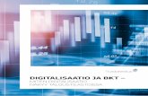 MITEN DIGITALISAATIO NÄKYY TALOUSTILASTOISSA · Luvussa 2 pohditaan digitalisaation määritelmää ja sitä, miten digitalisaatio vaikuttaa taloudessa. Luvussa 3 kerrotaan yleisesti