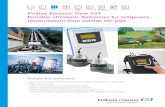 Proline Prosonic Flow 93T Portable ultrasonic flowmeter ... · Proline Prosonic Flow 93T Portable ultrasonic flowmeter for temporary measurement from outside the pipe Flexible and