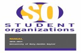 Student Orgs - MANUALstudentorgs.umhb.edu/sites/studentorgs.umhb.edu/file… · Web viewStudent Organizations are a vital part of the life at UMHB. As you become part of one of the