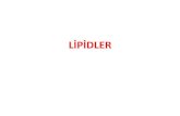 Lipidler: Sınıflandırılmaları, özellikleri ve tanıtıcı reaksiyonları · 2014-01-07 · lipidler bileşik lipidlerdir Fosfolipidler: Yağ asitleri ve alkole ek olarak bir