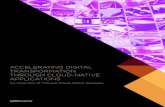 ACCELERATING DIGITAL TRANSFORMATION ... Digital transformation is disrupting business models in every