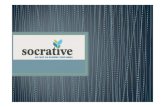 Socrative is a self correcting quiz program competition ... · • Socrative is a self correcting quiz program • It can also act as a polling device, a team/individual competition