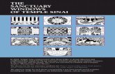 THE SANCTUARY WINDOWS OF TEMPLE SINAI · 2019-07-15 · THE SANCTUARY WINDOWS OF TEMPLE SINAI In 2004, Temple Sinai commissioned artist Diane Palley to design silkscreen and sandblasted