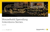 Household Spending Intentions Series. · consumer spending intentions are critical for your plans for the future and ... two trillion search requests per year in 2016, or a leisurely