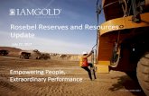 Rosebel Reserves and Resources Update · 27-07-2017  · 2016 2018 2020 2022 2024 2026 2028 2030 Jan 15, 2014 Jun 15, 2014 Jan 15, 2015 June 15, 2015 Jan 15, 2016 June 15, 2016 Jan