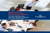 Revenue Recognition€¦ · updated risk and control matrices. MorganFranklin assisted the company with the calculation of the retained earnings adjustment at transition and preparing